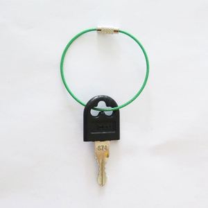 Yiwang พวงกุญแจสายเคเบิลสแตนเลสสำหรับป้ายกระเป๋าเดินทาง - Product Image 5
