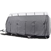 RV & Trailer Cover <span class=keywords><strong>Toy</strong></span> Hauler RV Travel Trailer Camper Cover con Tongue Jack Gutter Covers - Product Image 4