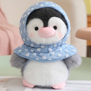 Jouet personnalisé pingouin kawaii avec tenues créatives, adorable poupée pingouin en peluche douce pour enfants - Product Image 2