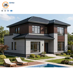 Tốt Sản Phẩm Bán Chạy Đúc Sẵn Ánh Sáng Khung Thép Biệt Thự Kết Cấu Thép Tòa Nhà Cho Xây Dựng Du Lịch - Product Image 5