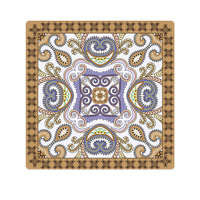 Tapis de Mahjong Américain de Luxe avec Matériau en Caoutchouc Imperméable Antidérapant pour 4 Joueurs – Divertissement sur Table