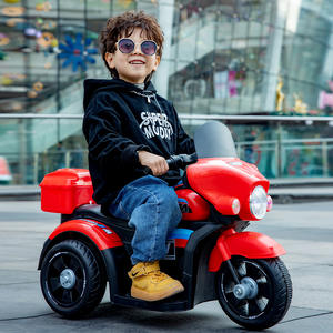 Motocyclette électrique pour enfants, tricycle rechargeable, jouet à conduire pour enfants de 1 à 6 ans avec télécommande - Product Image 5