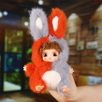 Nouvel Arrivage Annie Babys Adoration Petite Boîte Mystère en PVC Thème Animaux en Peluche Décoration Chambre Fille Vente en Gros Usine Modèle G074-3