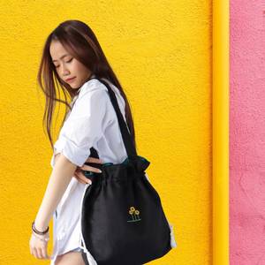 Bolsa de Algodón Grueso con Cordón y Asa Cosida, Ecológica y Reutilizable, para Zapatos, <span class=keywords><strong>Botas</strong></span>, Ropa y Artículos de Viaje - Product Image 5