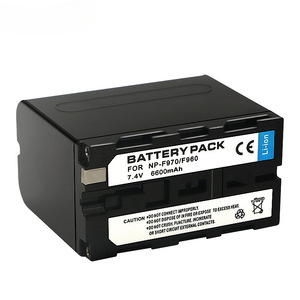 NP-F970 6600mAh Battery for Sony F960 LED <b>Video</b> Light Monitor Partial Decoding CE RoHS Certified Wholesale Bulk Premium Quality - Product Image 1