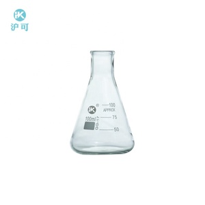 Fiole Erlenmeyer conique à fond plat Huke 1000 ml à col étroit en verre borosilicate 3.3 pour <span class=keywords><strong>analyse</strong></span> en <span class=keywords><strong>laboratoire</strong></span> - Product Image 3