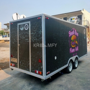 2025 remorques meilleure vente crêpe crème glacée gaufre chariot à vendre remorque alimentaire australie - Product Image 2