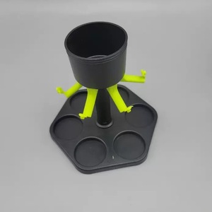 Dispensador de Licores, Soporte para 6 Vasos de Chupito, Herramienta de Cocina, Dispensador de Vino Portátil, Accesorio para Fiestas, Juego de Beber, Dispensador de Vasos - Product Image 4