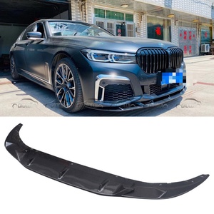 Pare-chocs avant en carbone style M avec lèvre de spoiler et séparateur Sword Chin, état neuf, pour BMW Série 7 G11 G12 LCI M Sport 2019+ - Product Image 1