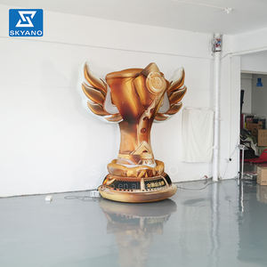 <span class=keywords><strong>Ballon</strong></span> gonflable de récompense de modèle de <span class=keywords><strong>trophée</strong></span> <span class=keywords><strong>d</strong></span>'<span class=keywords><strong>or</strong></span> gonflable pour la concurrence et l'affichage <span class=keywords><strong>d</strong></span>'événement - Product Image 2