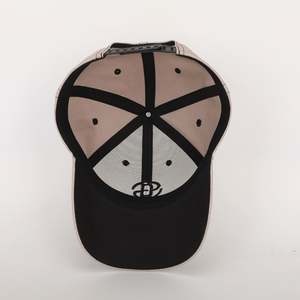 Venta al por mayor de gorras de béisbol con logotipo personalizado para hombres, estilo callejero deportivo, patrones de puntos bordados a mano, lazos, tela común de moda - Product Image 5