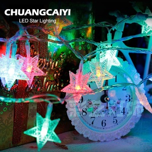 Guirnalda de <span class=keywords><strong>Luces</strong></span> Románticas Twinkle de 40 LED, 5m, Interior/Exterior, Funciona con <span class=keywords><strong>Pilas</strong></span>, Decoración Navideña, Estrella Iluminada, Alto CRI 90, 3500K Cálido - Product Image 3