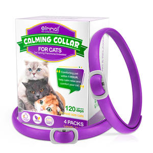 4 Pak efisien menghilangkan kecemasan stres collaria untuk Gatos Collier calret Pour Chat kucing menenangkan kerah pheromon untuk kucing - Product Image 6