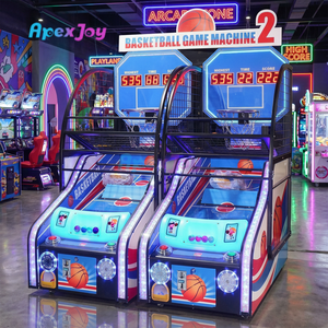 Kids Dunk Sport - Machine de <span class=keywords><strong>jeu</strong></span> d'arcade de basketball pour enfants, à monnayeur, équipement de divertissement de tir et de lancer de basketball Plus - Product Image 4