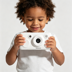 HD Kids AI <b>Camera</b> Toy Dual Lens Selfie Video Recording AI <b>Camera</b> Portable <b>Mini</b> Digital <b>Camera</b> Gift for Boys Girls Age 3-12 - Product Image 1
