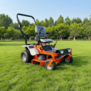 Cortacésped de Giro Cero Comercial a <span class=keywords><strong>Gasolina</strong></span> <span class=keywords><strong>con</strong></span> <span class=keywords><strong>Asiento</strong></span> y Recogedor para Jardín - Product Image 1