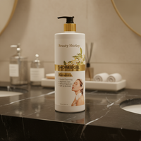 Gel Douche Exfoliant Super Vitamine C Parfumé, Nourrissant et Blanchissant, Doux et Très Vendu