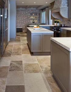 กระเบื้องปูพื้นหินปูนสีเบจแบบกำหนดเอง ลายหินแบบฝรั่งเศส สำหรับตกแต่งภายในและภายนอก สำหรับห้องน้ำในวิลล่า - Product Image 3