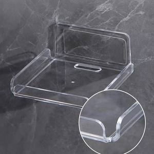 Estante para cámara flotante de montaje en pared pequeño acrílico, paquete de 2 soportes para monitor de bebé, almacenamiento de montaje en pared <span class=keywords><strong>Echo</strong></span> <span class=keywords><strong>Dot</strong></span> 5th - Product Image 2