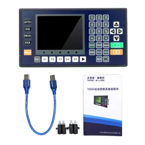 TC5540V 4 Axis CNC Controller Motion Controller with 3.5" Color LCD For CNC Router Servo Stepper Motor