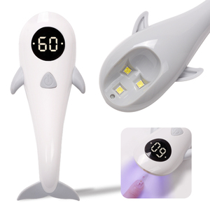 Lampe à ongles professionnelle en forme de baleine, rechargeable par USB, mini sèche-ongles, séchage du gel UV LED, lumière de manucure - Product Image 1