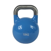 Kettlebell de musculation et de fitness 4kg-48kg, en acier peint coloré, pour compétition, Vobell QJ-004