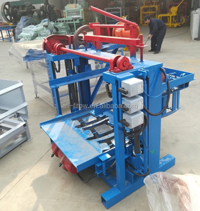 Máquina <span class=keywords><strong>para</strong></span> Fabricar Ladrillos de Cemento <span class=keywords><strong>para</strong></span> Pavimentación con Orificios Ciegos QMJ4-40, Baja Inversión, Económica - Product Image 3