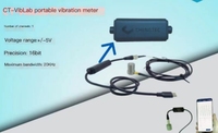 Vibrómetro portátil CTVibLab con entrada IEPE que recoge la señal de sonido de vibración Chengke CTVibLab IEPE