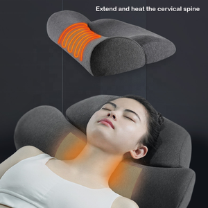 Oreiller chauffant <span class=keywords><strong>anti</strong></span>-ronflement 2 en 1 Soulager les douleurs au cou Oreiller en mousse à mémoire de forme fonctionnelle pour le sommeil - Product Image 2