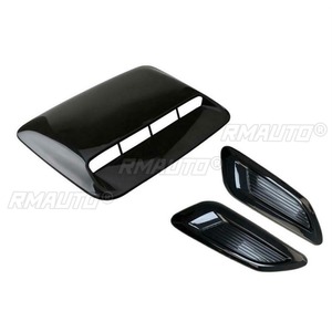 For Universal <b>Car</b> Air Vent Trim Engine Guard Skid Plate <b>Decorative</b> Body Kit Protection Plate Skid Plate Modification Part - Product Image 6