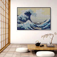 Peinture en mosaïque personnalisée avec photo, portrait privé, design Pixel Art XR, par mini points, blocs de construction de puzzle DIY, cadeaux créatifs