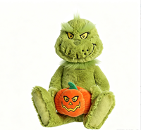 Collection de peluches Grinch multi-styles, figurine en peluche monstre vert de Noël, ornement de Noël pour la vente au détail et les commandes en gros