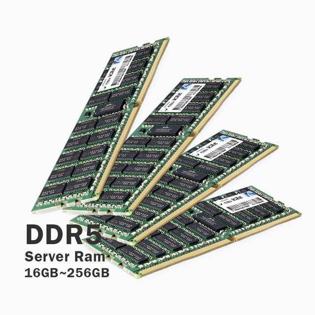 64GB Dual Rank X4 DDR5 6400mhz CAS-46-45-45 ECC Registered RAM P69728-B21 P69728-H21 P69728-K21 for ProLiant DL360 G10 Server