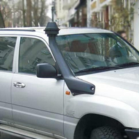 TST4X4 Nouveau Design Snorkel Sportif LC100 LLDPE pour Voiture avec Fixation par Vis pour Toyota Land Cruiser Série 100 1998-2007