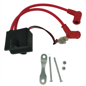 Bobine d'allumage double <span class=keywords><strong>CDI</strong></span> ESUM pour vélo, pour deux bougies d'allumage, moteur <span class=keywords><strong>2</strong></span> <span class=keywords><strong>temps</strong></span> 100cc, kit moteur de vélo motorisé LD100 - Product Image 1
