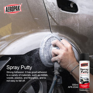 Aeropak 500ml Aerosol per autoveicoli rifinisci il rivestimento di vernice per carcassa stucco Spray per tutte le superfici - Product Image 2