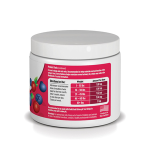 Friandises à mâcher à la canneberge pour la santé des voies urinaires et complément naturel pour les soins de la vessie des chiens de petite et grande taille - Product Image 2