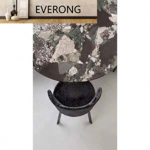 Lusso moderno a forma di capsula Custom quattro stagioni di marmo verde tavolino top per la decorazione della casa - Product Image 6