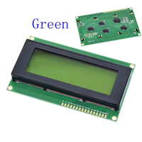 Módulo de Pantalla LCD2004 I2C - Pantalla LCD de 20x4 Caracteres con Retroiluminación Azul/Amarillo-Verde (Compatible con HD44780)