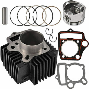 Kit de Cilindro para Motocicleta 110CC Italika Ft110 Xt110 At110, Kit de Pistón de Cilindro de 52.4mm, Accesorios de Moto - Product Image 2