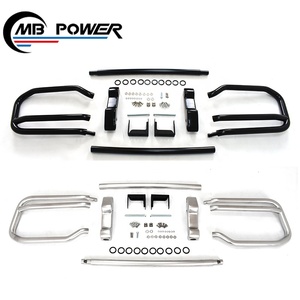 Accessoires de voiture de haute qualité classe G W464 G63 bull bar pour 2019y ~ noir argent acier inoxydable <span class=keywords><strong>garde</strong></span> pièces automobiles kits de carrosserie - Product Image 1