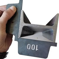 Catégorie de produit en acier I-Beam traitée par pliage et soudage conforme à la norme ASTM
