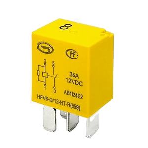 12VDC 30A 4pin DIP relè di alimentazione HFV6-G-12-HT-<span class=keywords><strong>R</strong></span> Automobile (559) - Product Image 1