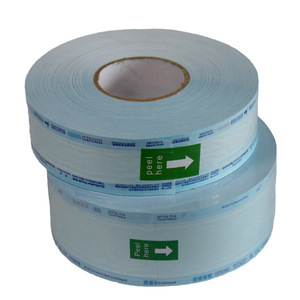 Rouleau de stérilisation jetable 150 mm 200 m en plastique bleu pour emballage médical certifié CE - Product Image 3