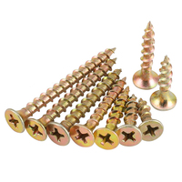 Vis à bois fraisées Phillips zinguées pour panneaux de particules 2,5 mm 3 mm 3,5 mm 4 mm 5 mm 6 mm