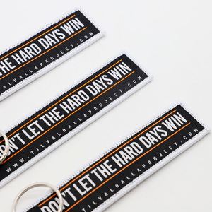 Porte-clés brodé personnalisé avec citation inspirante pour les collectes de fonds des organisations caritatives et les événements de sensibilisation à la santé mentale - Product Image 3