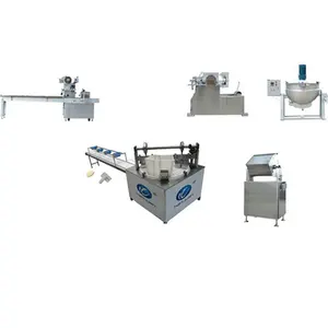 Commerciële Automatische Geknald Taart Gepofte Tarwe Granen Rijst Bal Machine Granen Bar Snijmachine
