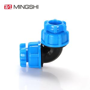 MINGSHI plomberie compression <span class=keywords><strong>PE</strong></span> raccords multicouches PEX tuyau <span class=keywords><strong>PE</strong></span> raccords en gros <span class=keywords><strong>coude</strong></span> égal en plastique <span class=keywords><strong>PE</strong></span> raccord - Product Image 1