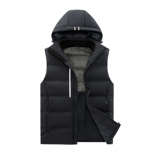 Trajes Casuales con Logotipo Personalizado, Talla Grande, Chaleco Sin Mangas de Invierno para Hombres Jóvenes, Resistente al Viento y al Frío - Product Image 4