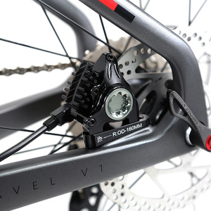 Vélo de gravier <span class=keywords><strong>GRAVEL</strong></span> V1, cadre en fibre de carbone haute performance, 24 vitesses, pneus 700x38C, vélo de gravier d'aventure <span class=keywords><strong>pour</strong></span> hommes et femmes - Product Image 5